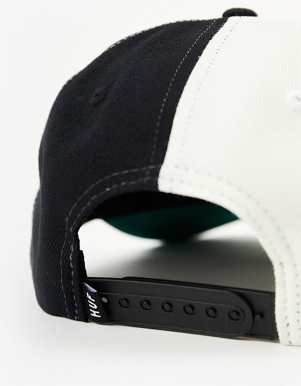 HUF x Thrasher Split Snapback Cap - Black