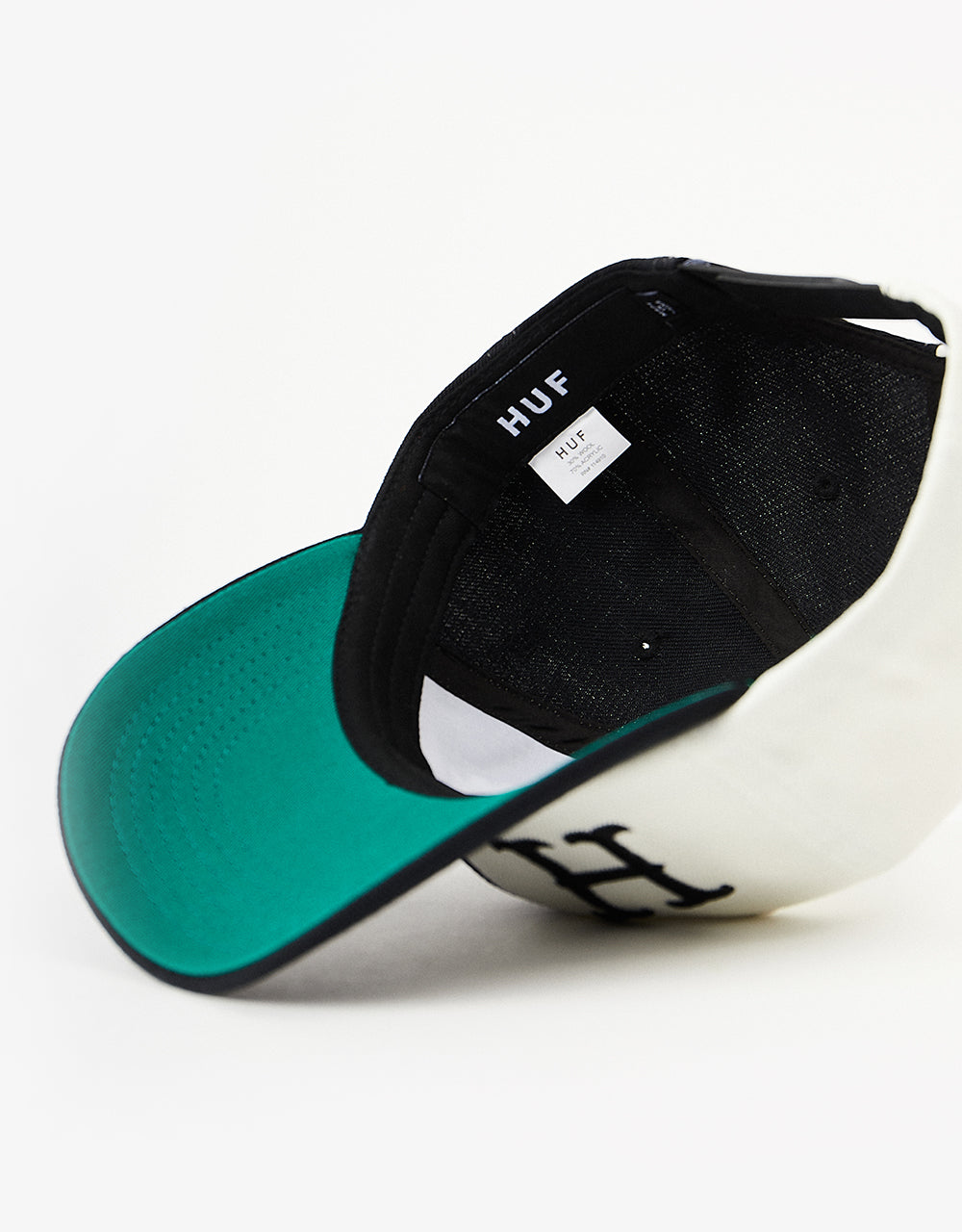 HUF x Thrasher Split Snapback Cap - Black