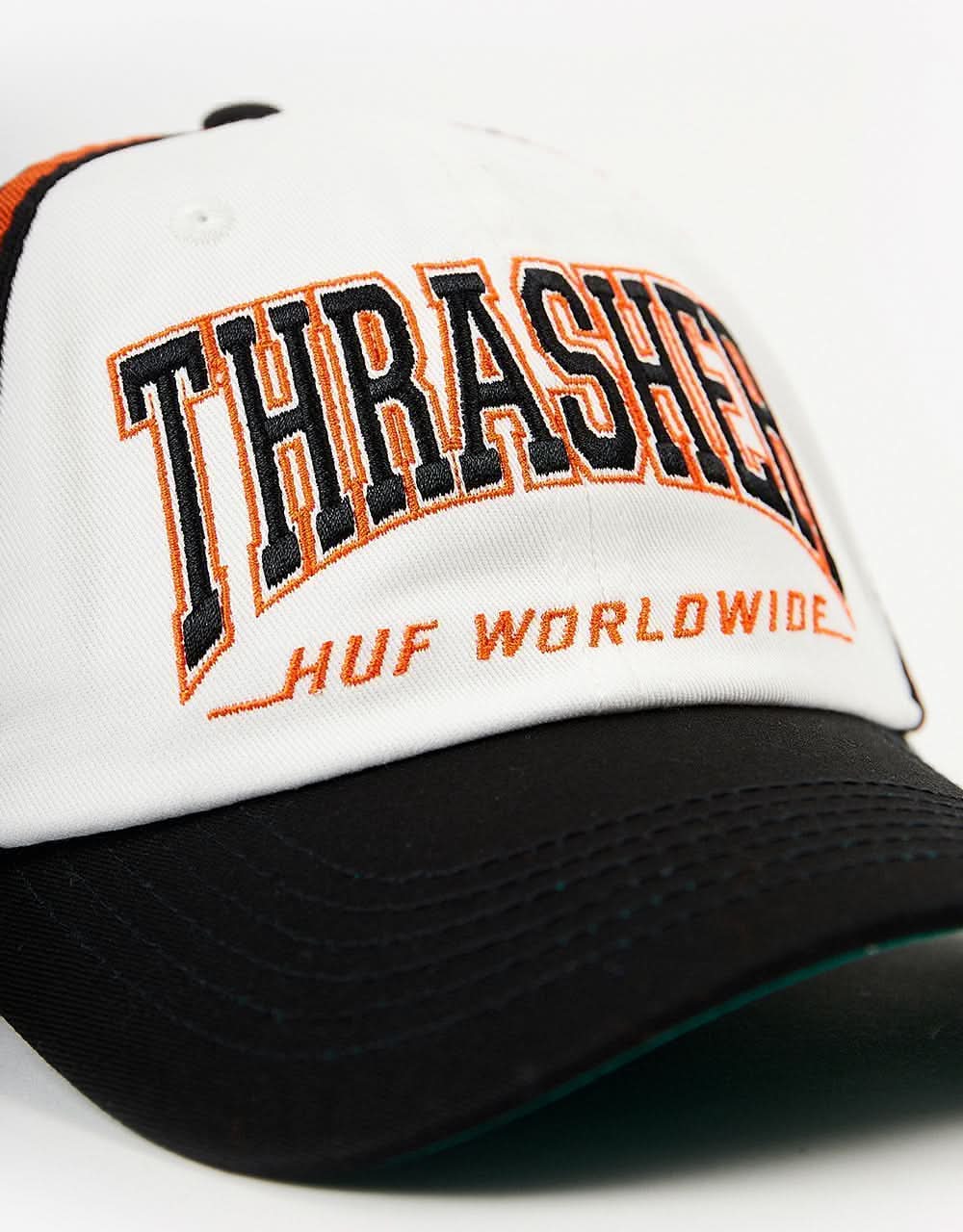 HUF x Thrasher Center Field Snapback Cap - Natural