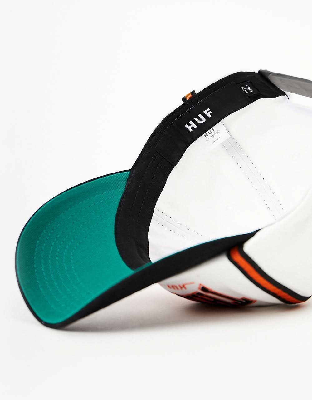 HUF x Thrasher Center Field Snapback Cap - Natural