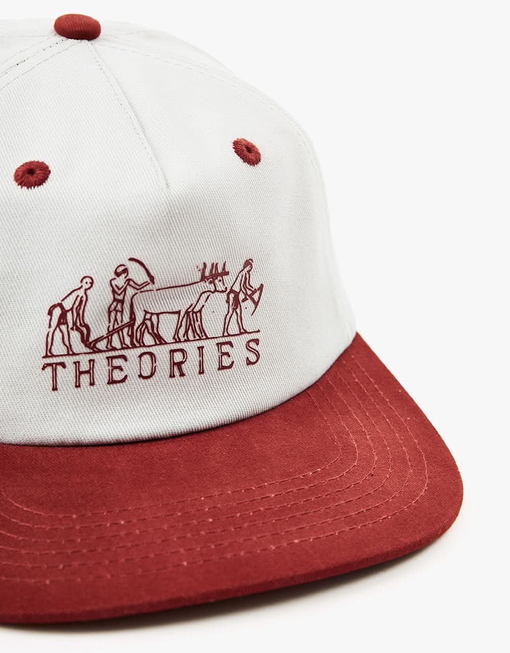 Theories of Atlantis Cheops Snapback Cap - Grey/Auburn