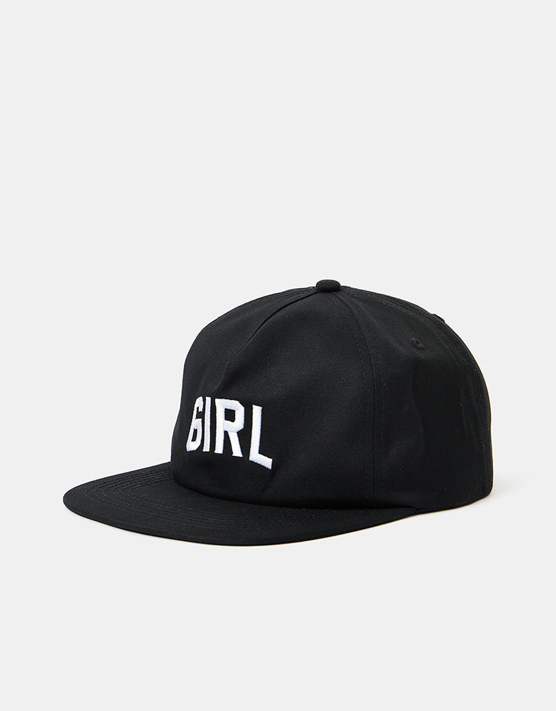 Girl Evolved Arch Snapback Cap - Black