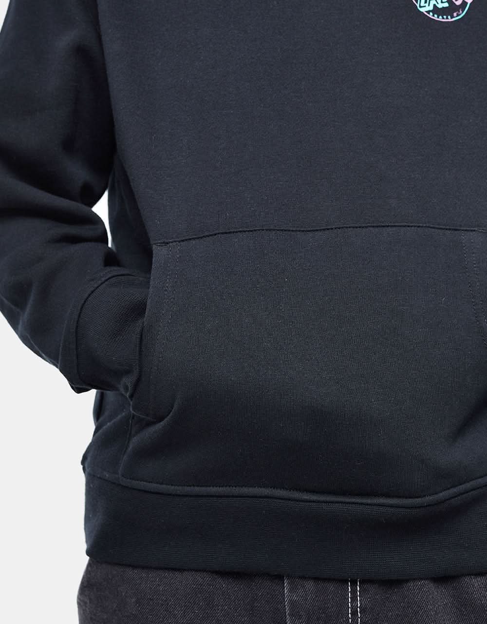 Santa Cruz Divide Dot Kids Pullover Hoodie - Black