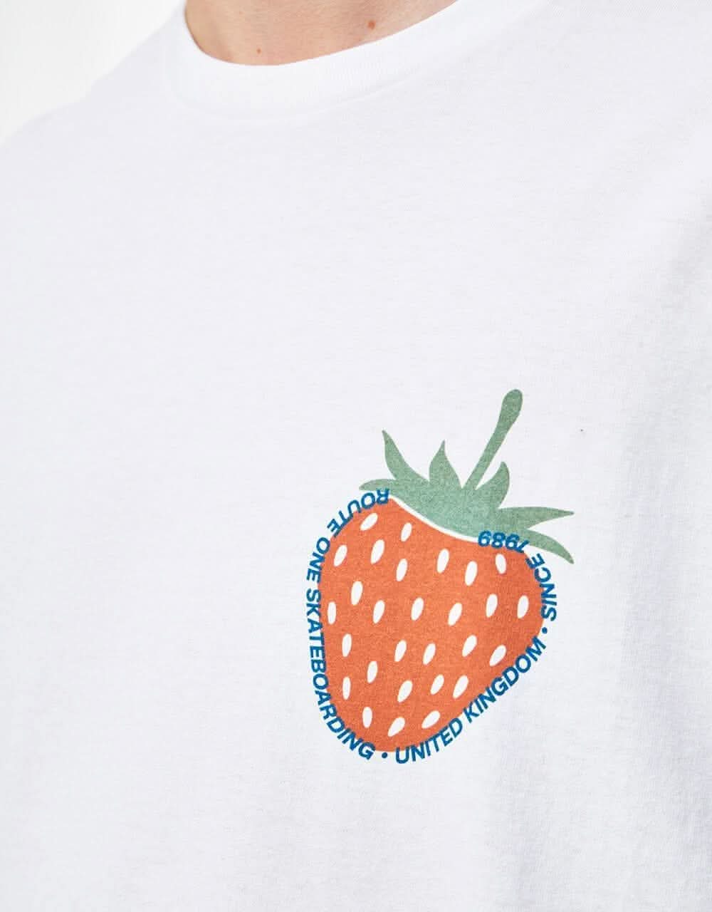 Route One Strawb T-Shirt - White
