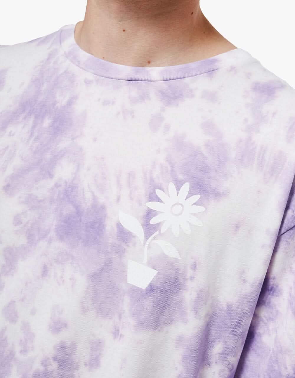 Route One Growth T-Shirt - Purple Tie Dye