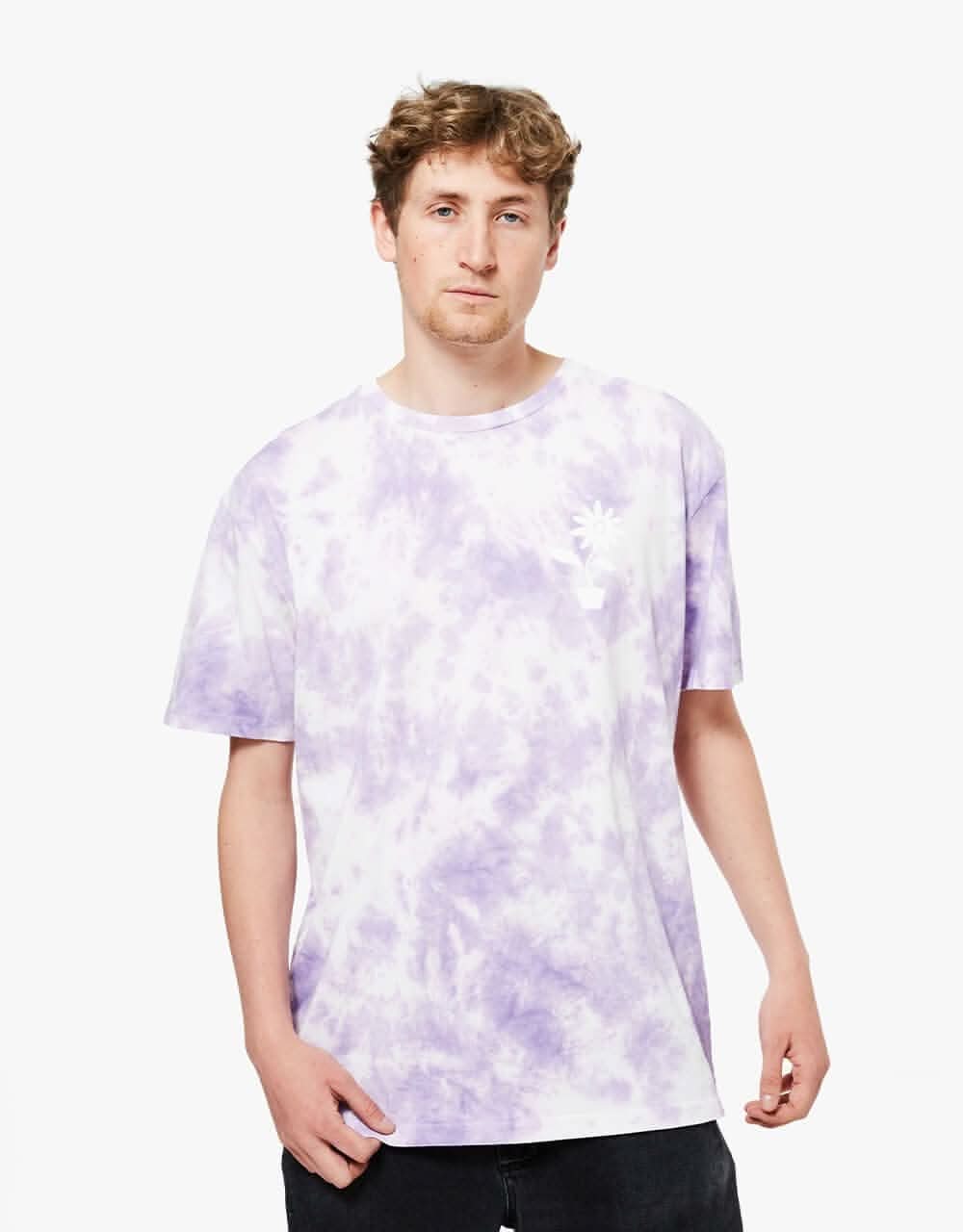 Route One Growth T-Shirt - Purple Tie Dye