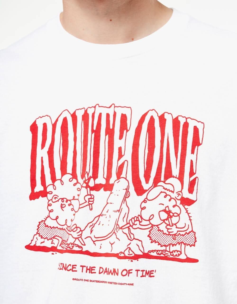 Route One Dawn Of Time T-Shirt - White