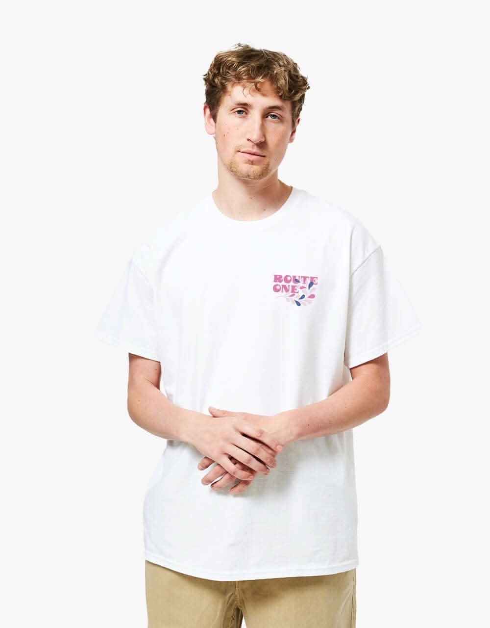 Route One Filigree T-Shirt - White