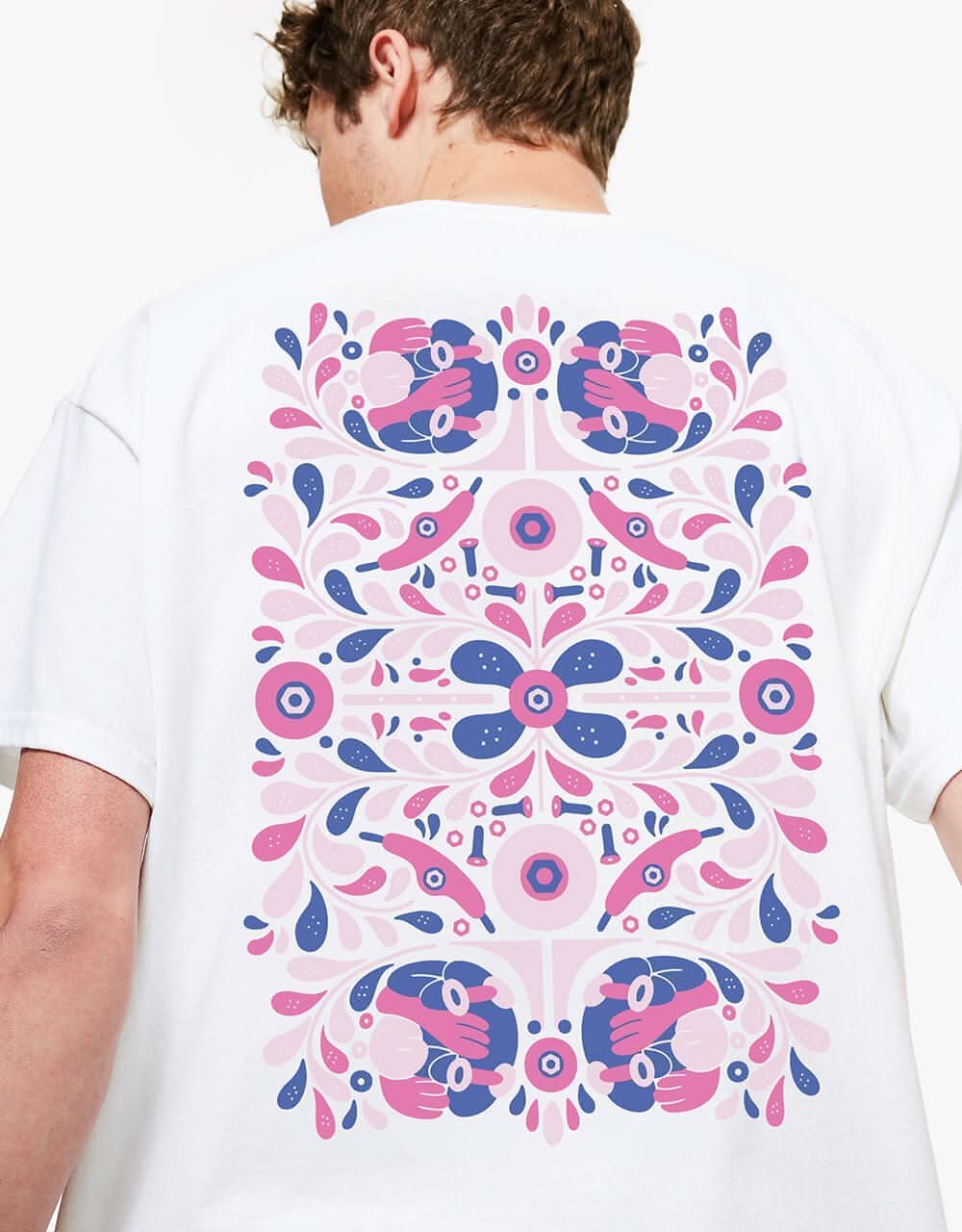 Route One Filigree T-Shirt - White