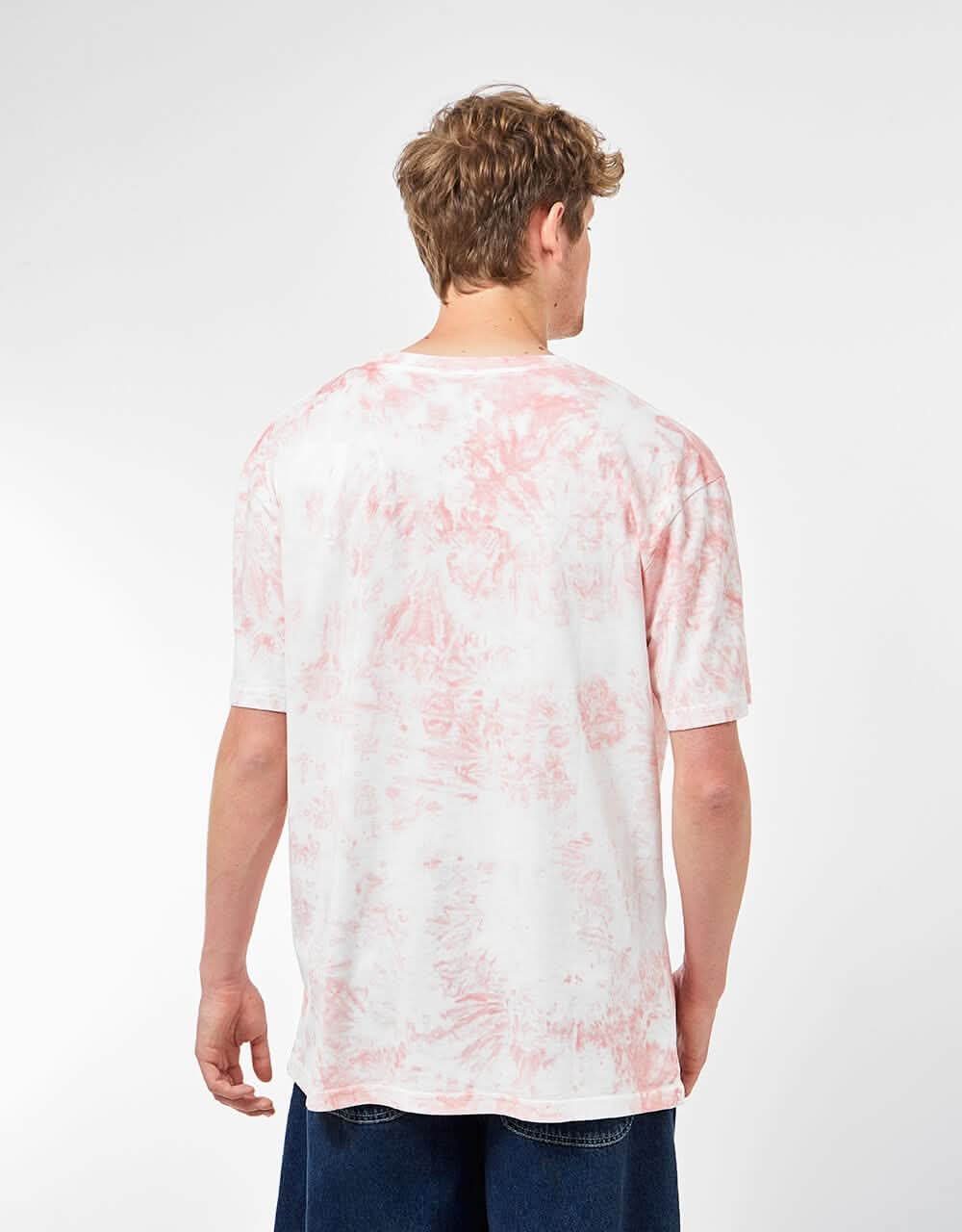 Route One Namaskate T-Shirt - Pink Tye Dye