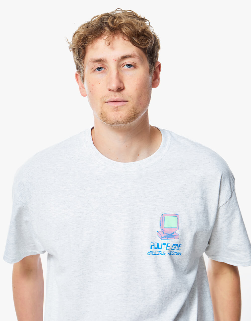 Route One Hardware T-Shirt - Ash