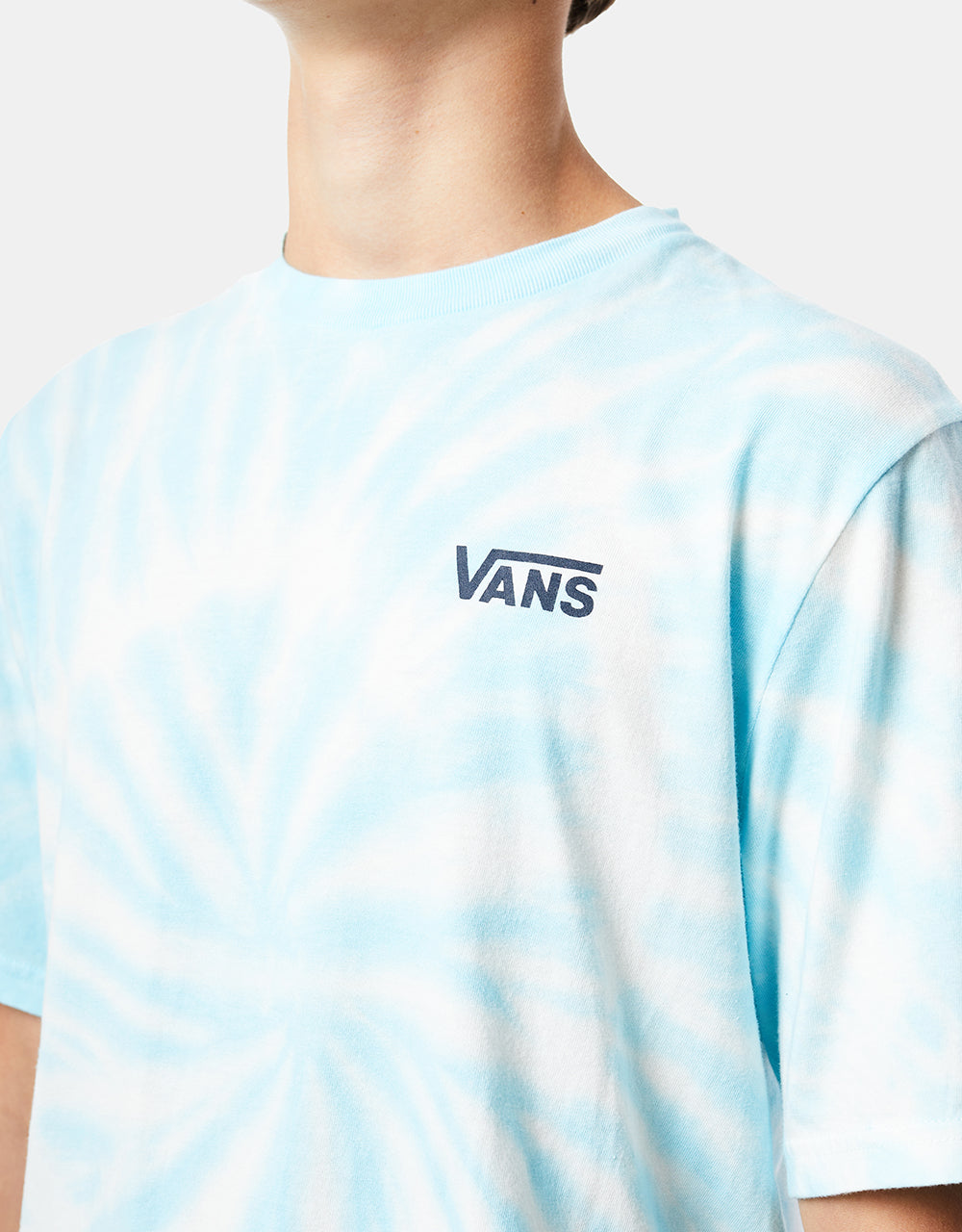 Vans Burst Tie Dye Kids T-Shirt - Aquatic/Tie Dye