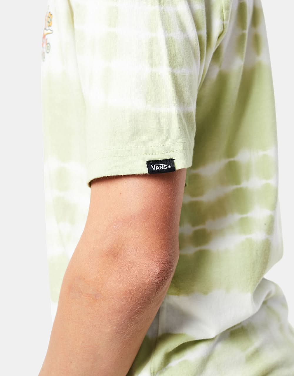Vans Peace Of Mind Tie Dye Kids T-Shirt - Celadon Green/Tie Dye