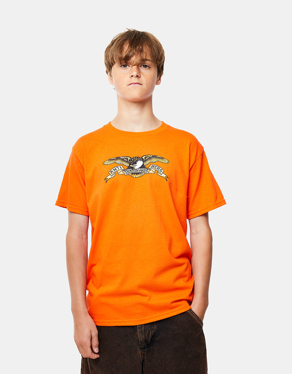 Anti Hero Eagle Kids T-Shirt - Orange/Multi