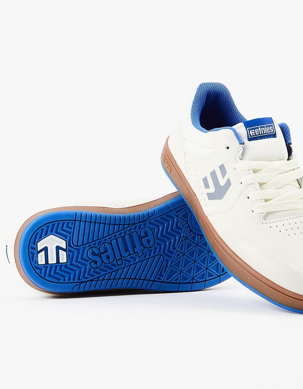 Etnies Marana Kids Skate Shoes - White/Gum