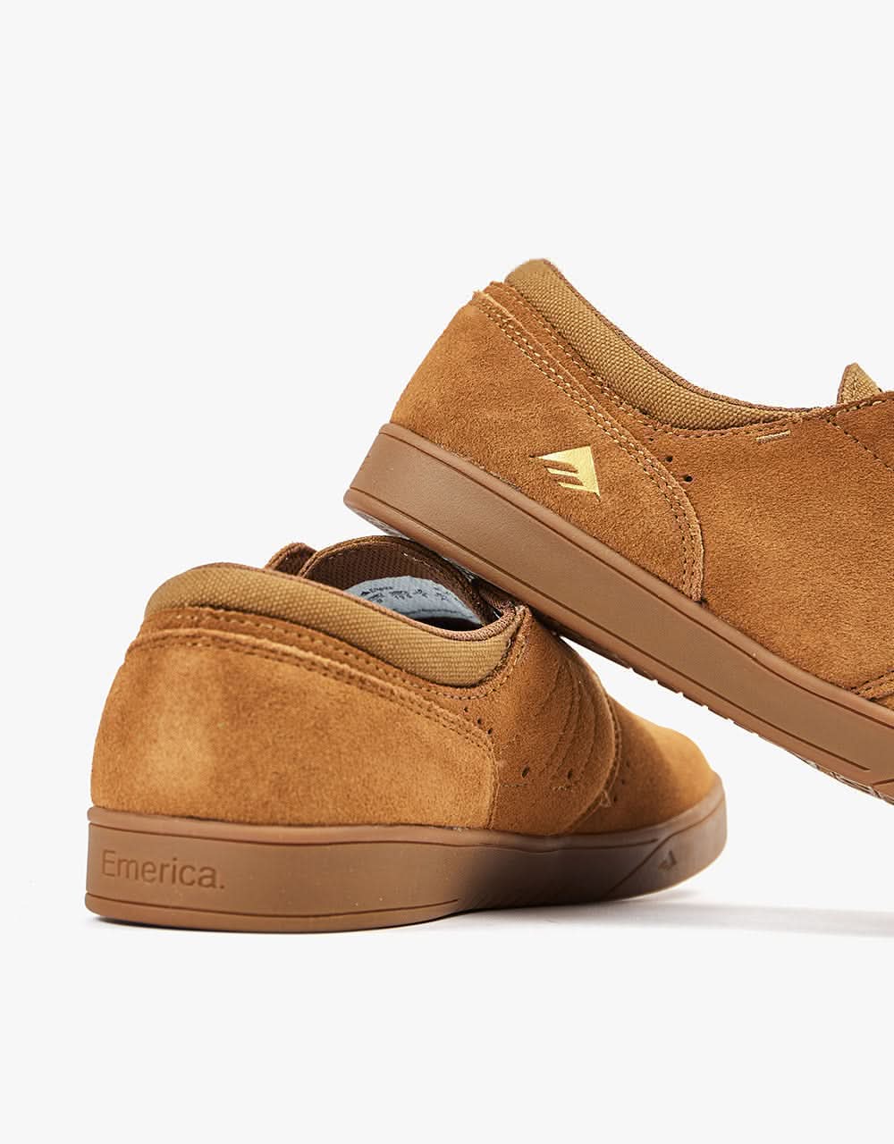 Emerica The Figueroa Skate Shoes - Brown/Gum