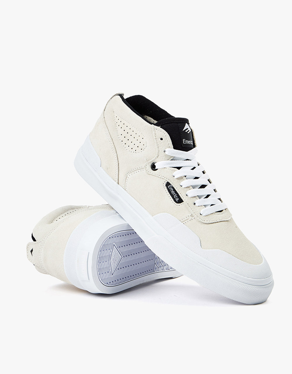 Emerica Pillar Skate Shoes - White