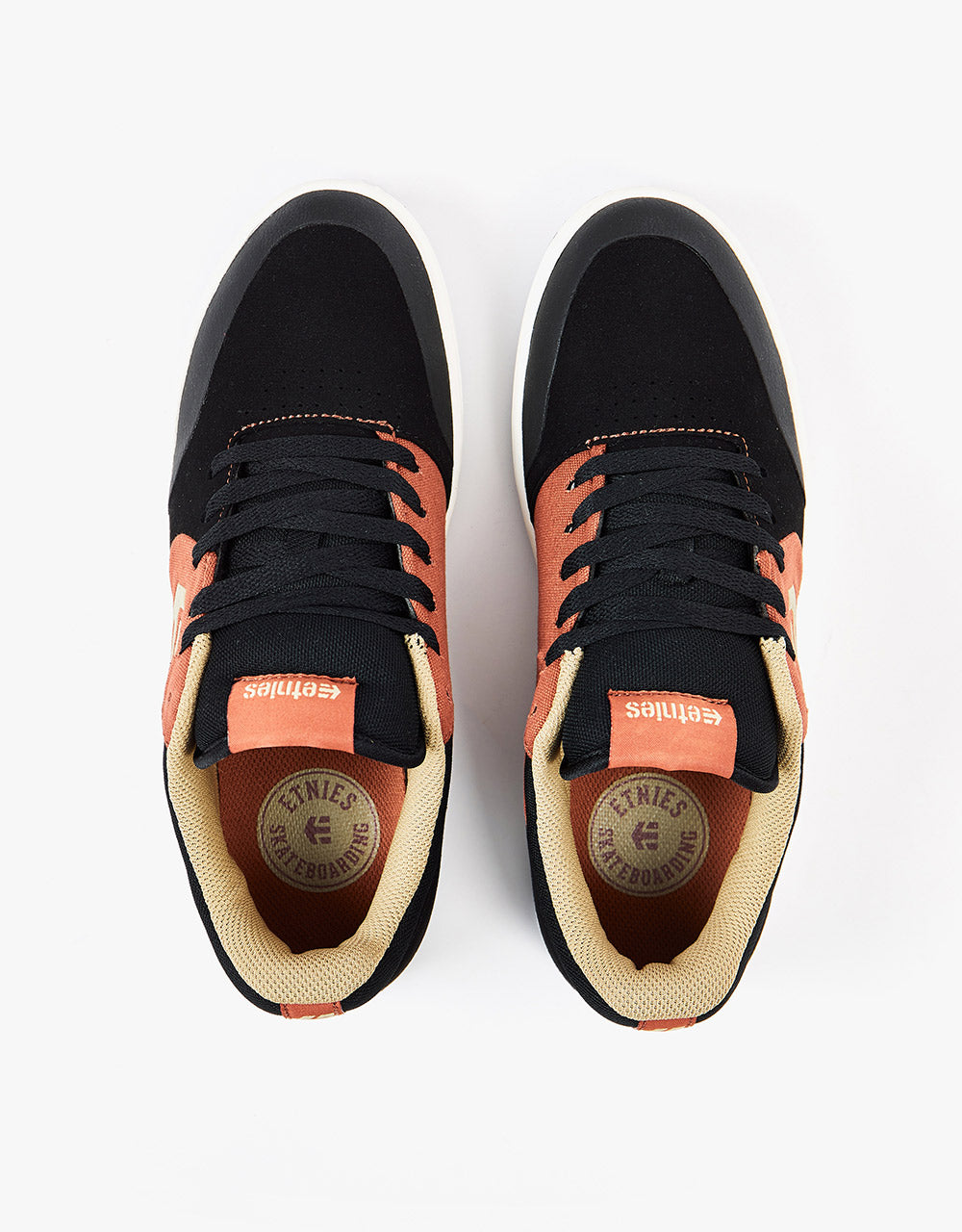 Etnies x Michelin Marana Skate Shoes - Black/Tan/Orange