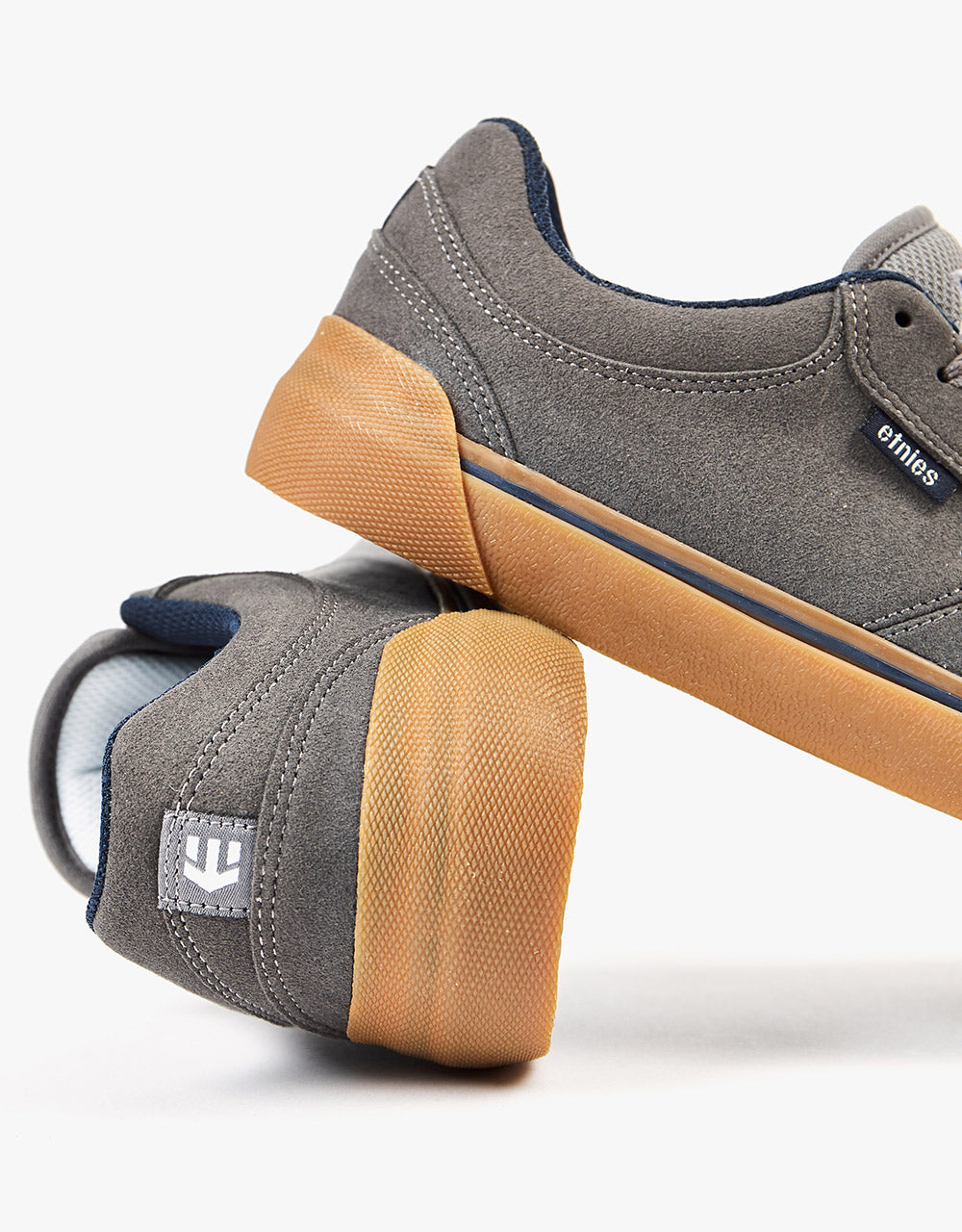 Etnies Joslin Vulc Skate Shoes - Grey/Gum