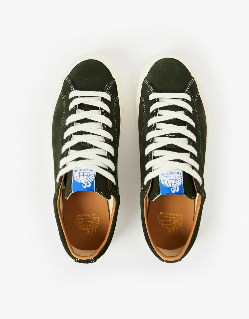 Last Resort AB VM003 Suede Skate Shoes - Olive/White