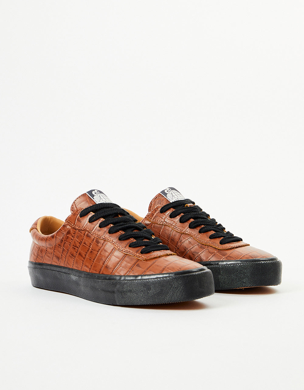 Last Resort AB VM001 Croc Skate Shoes - Brown/Black