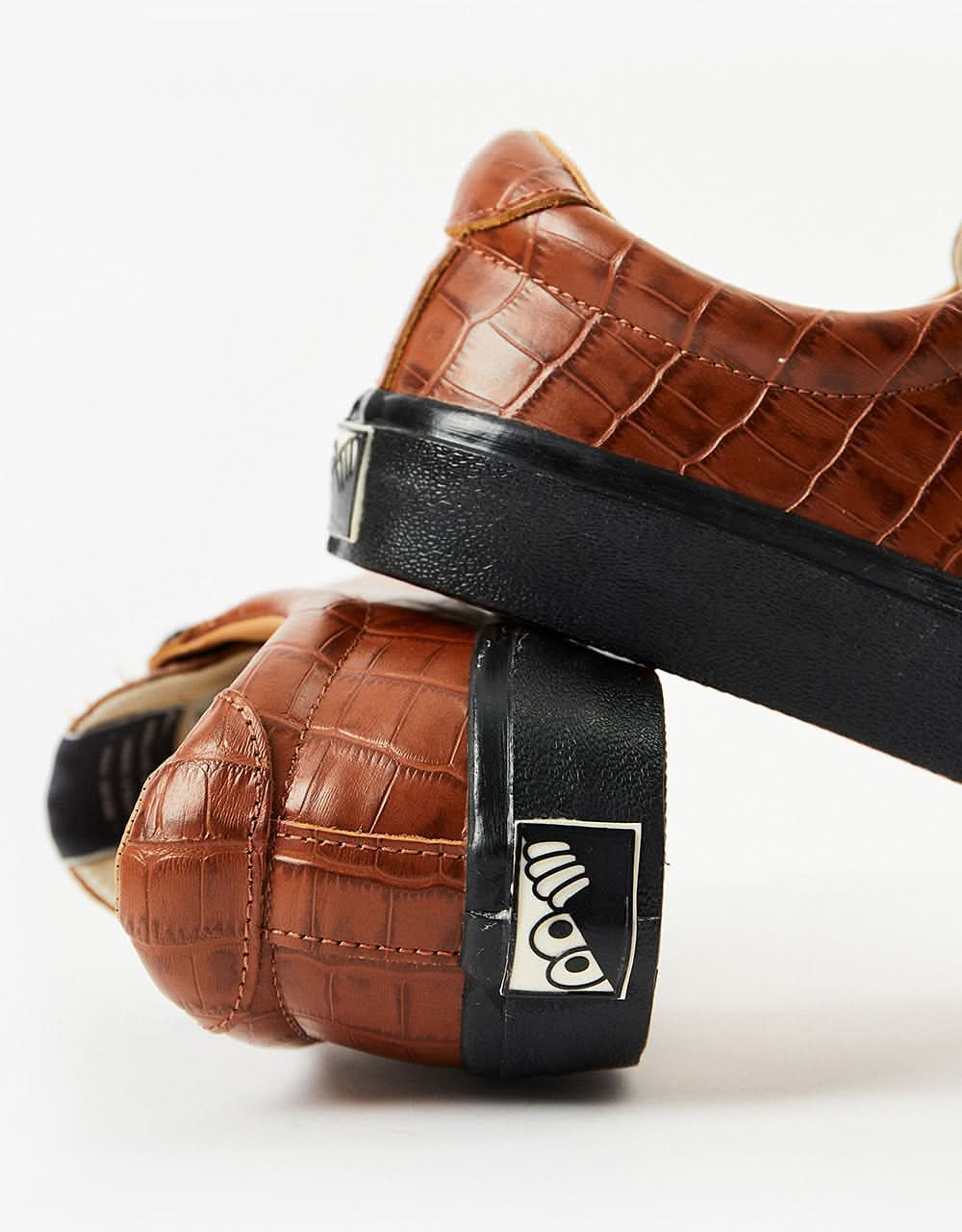 Last Resort AB VM001 Croc Skate Shoes - Brown/Black