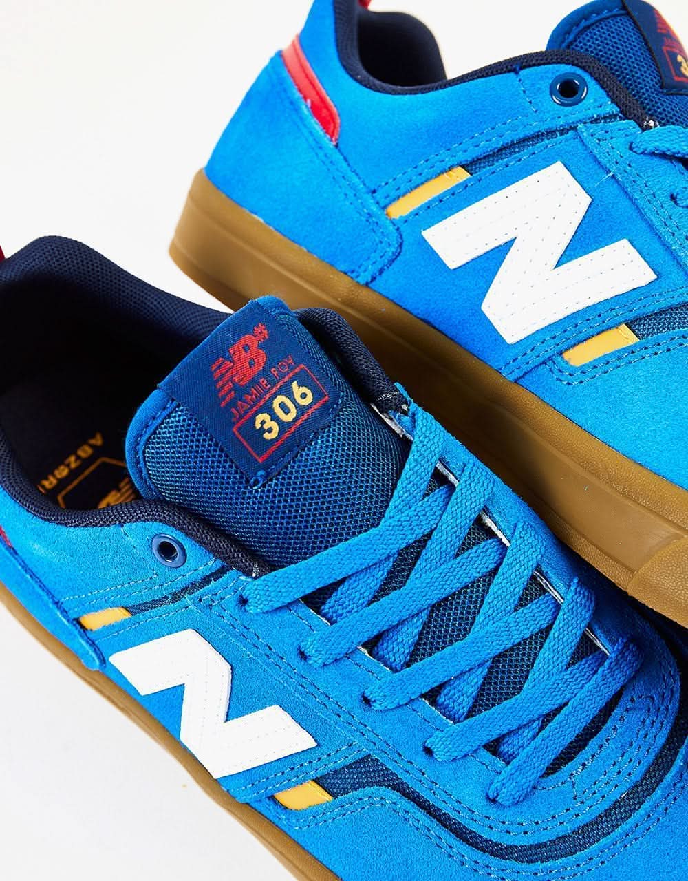 New Balance Numeric 306 Skate Shoes - Blue/Gum