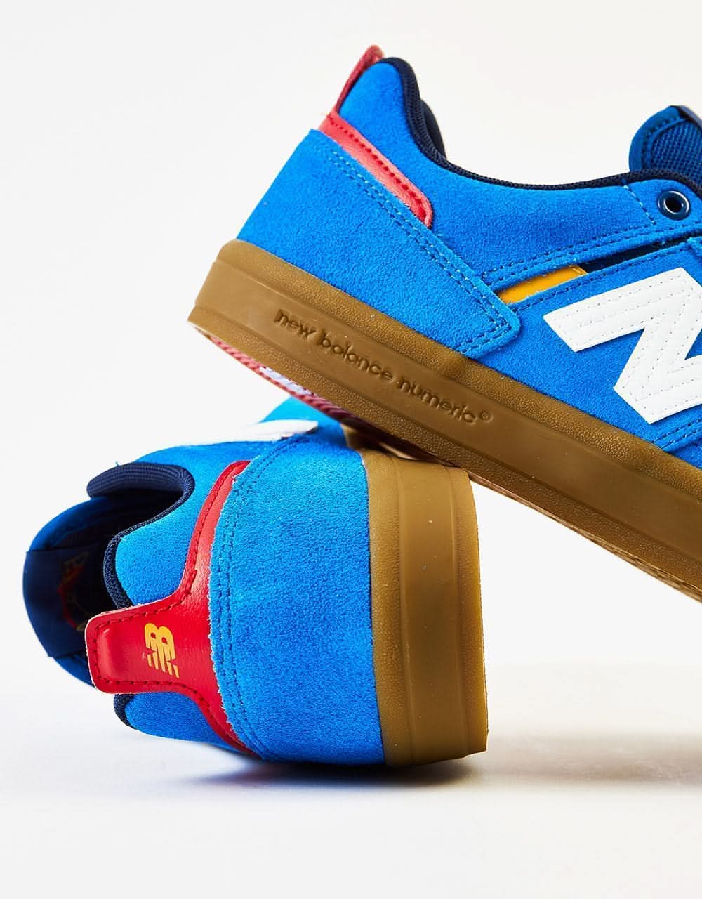 New Balance Numeric 306 Skate Shoes - Blue/Gum