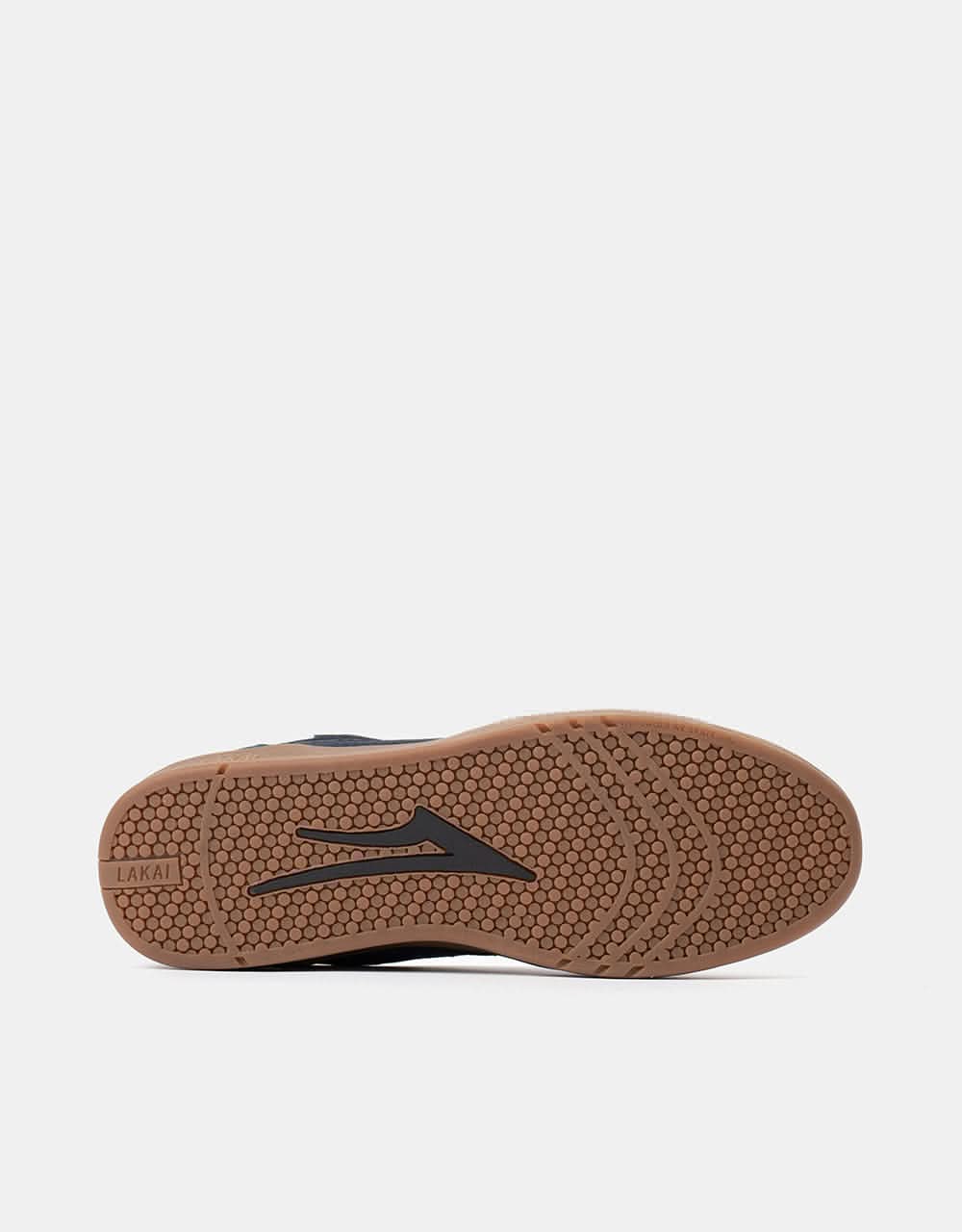 Lakai Brighton Skate Shoes - Navy/Gum Suede