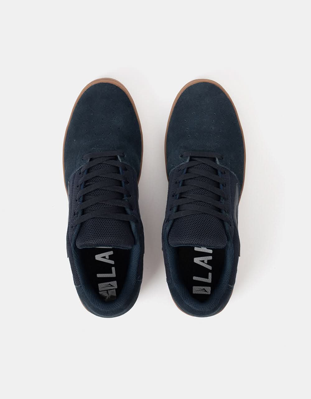 Lakai Brighton Skate Shoes - Navy/Gum Suede