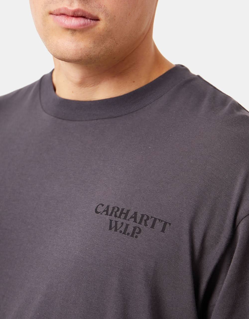 Carhartt WIP L/S Scope T-Shirt - Artichoke/Black