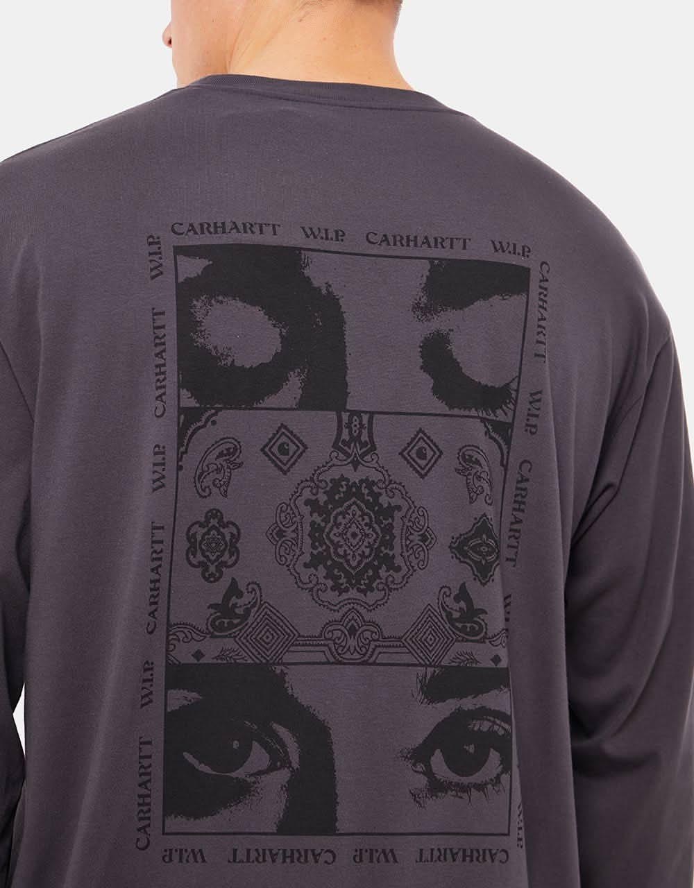Carhartt WIP L/S Scope T-Shirt - Artichoke/Black