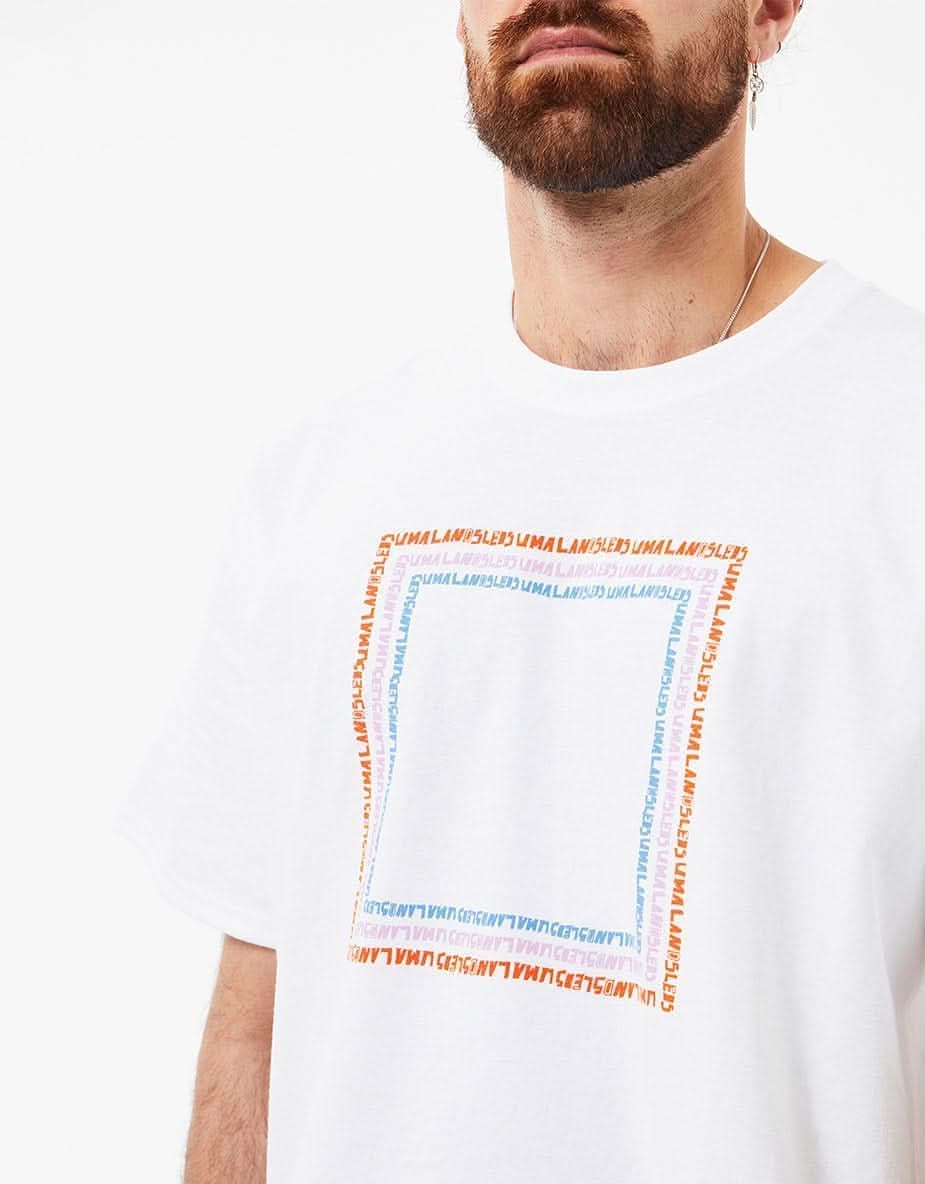 UMA Landsleds Squarecurrant T-Shirt - White
