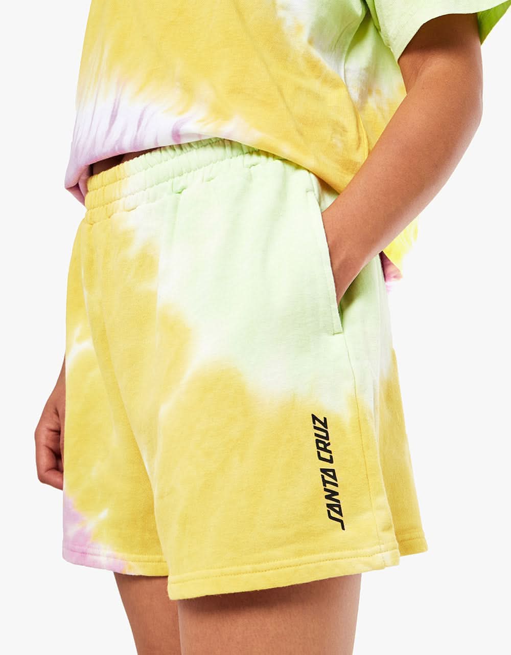 Santa Cruz Womens Strip II Shorts - Popsicle