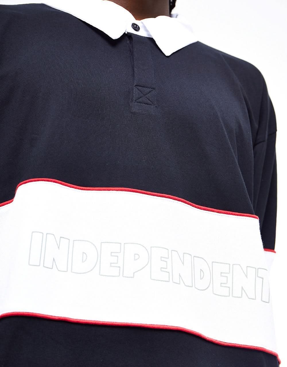 Independent ITC Streak Rugby Top - Black