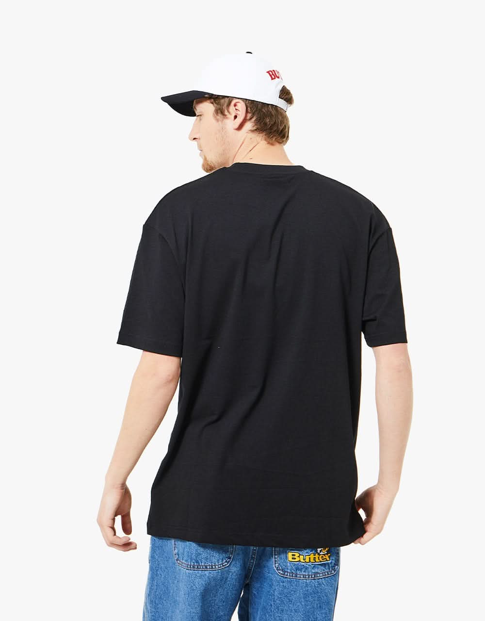 Butter Goods x Peanuts Jazz Logo T-Shirt - Black