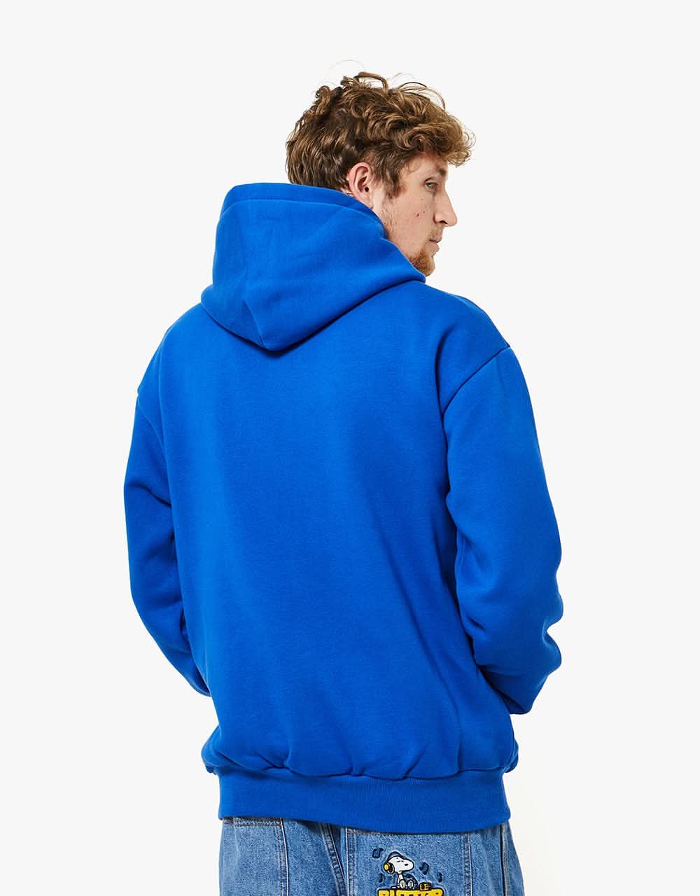 Butter Goods x Peanuts Jazz Chenille Applique Pullover Hoodie - Royal Blue