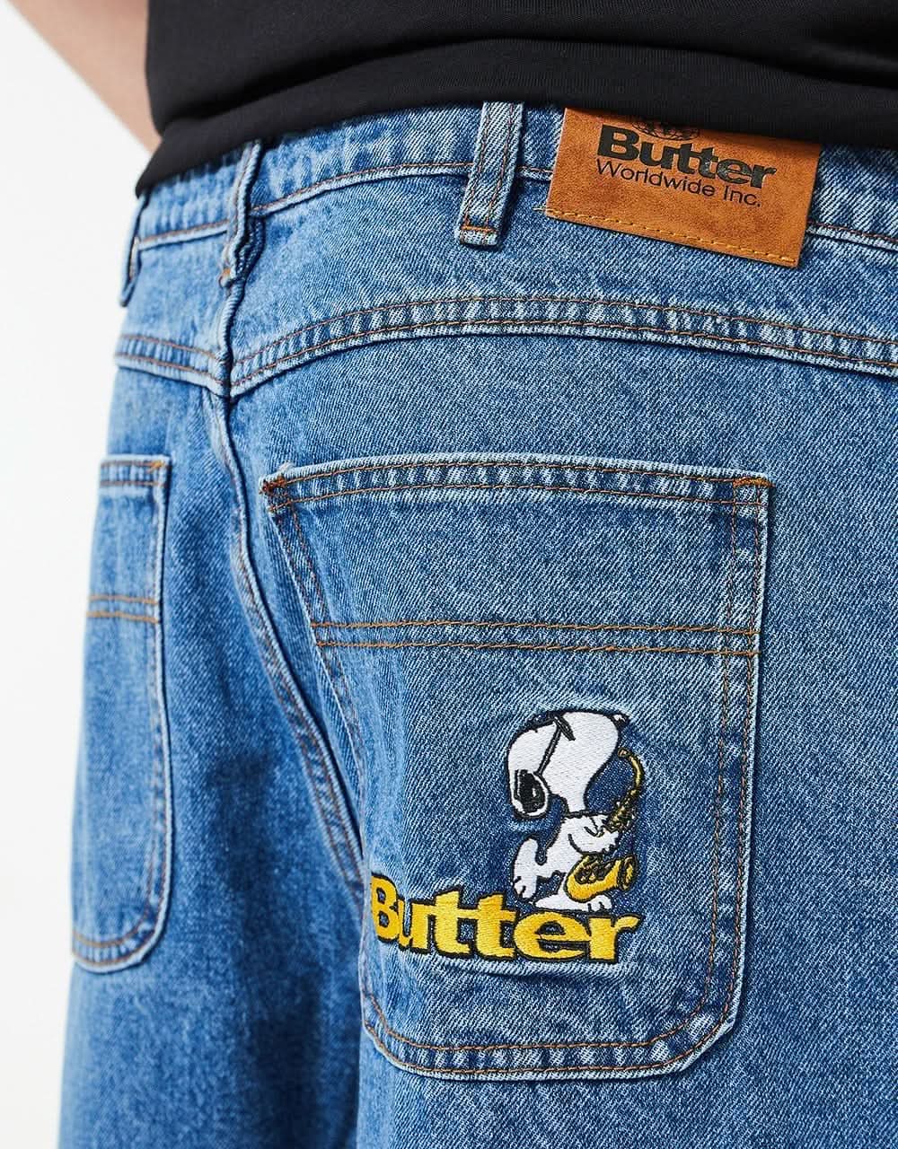 新品)Butter goods snoopy JAZZ DENIM 30インチ デニム/ジーンズ