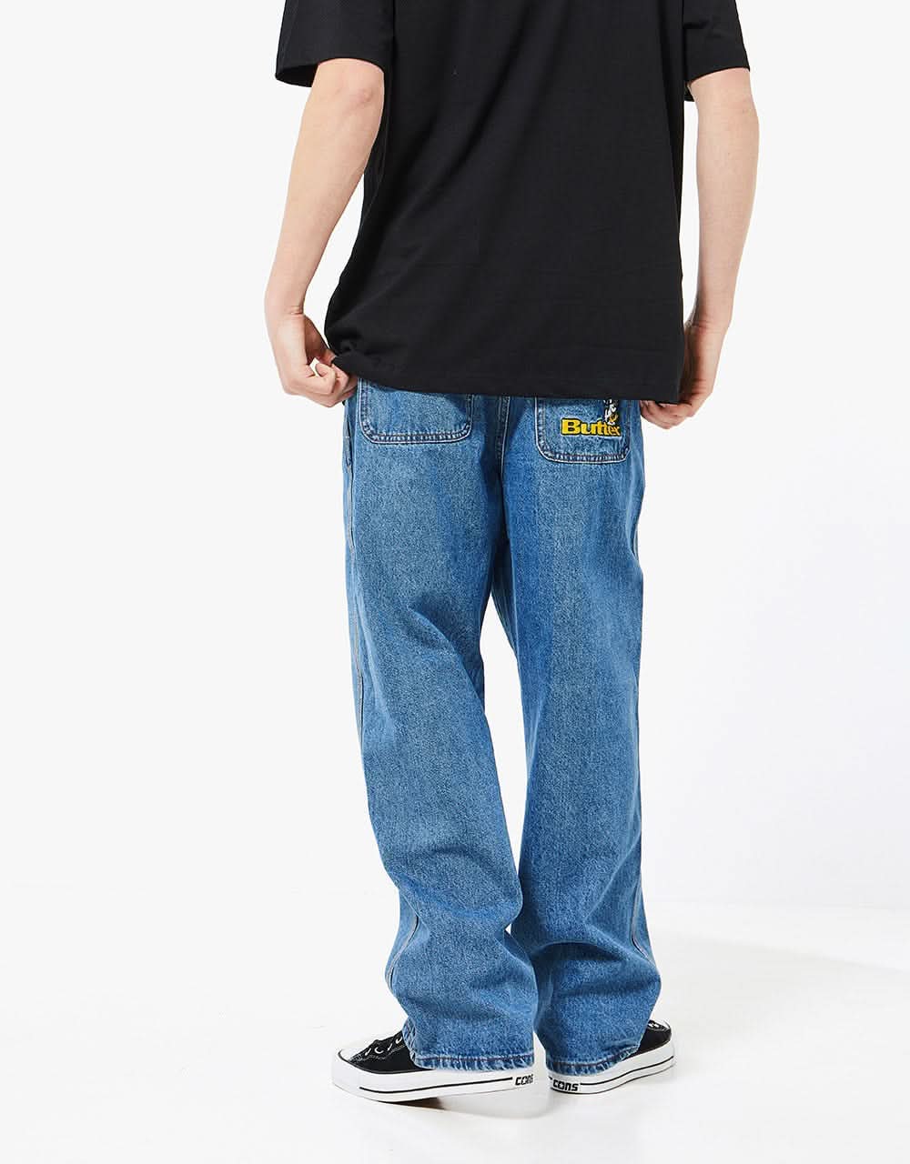 Butter Goods x Peanuts Jazz Denim Jeans Washed Indigo