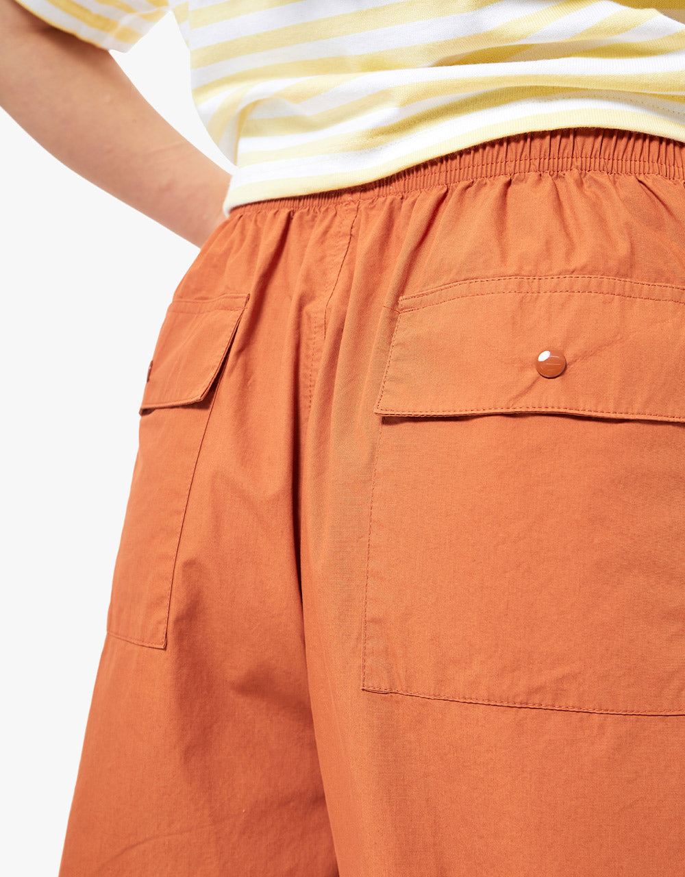 Obey Womens Sunny Poplin Cargo Pant - Bombay Brown