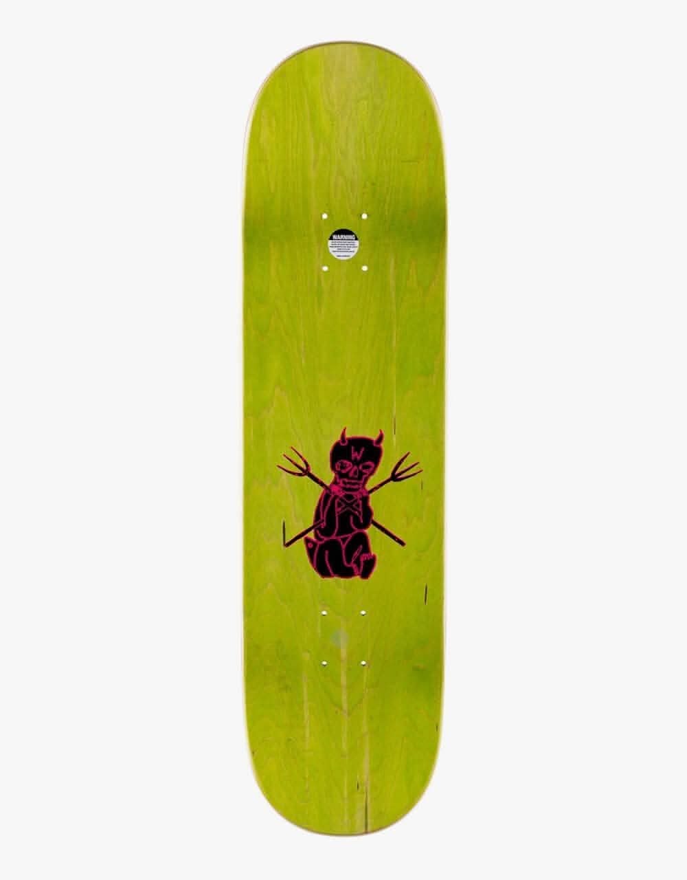 Welcome Intruder on Evil Twin Skateboard Deck - 8.5"