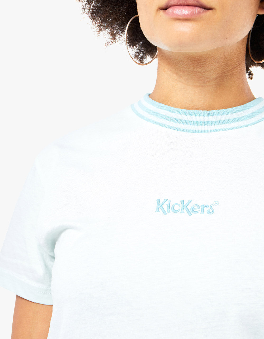 Kickers® Womens Blue Boy T-Shirt - Blue