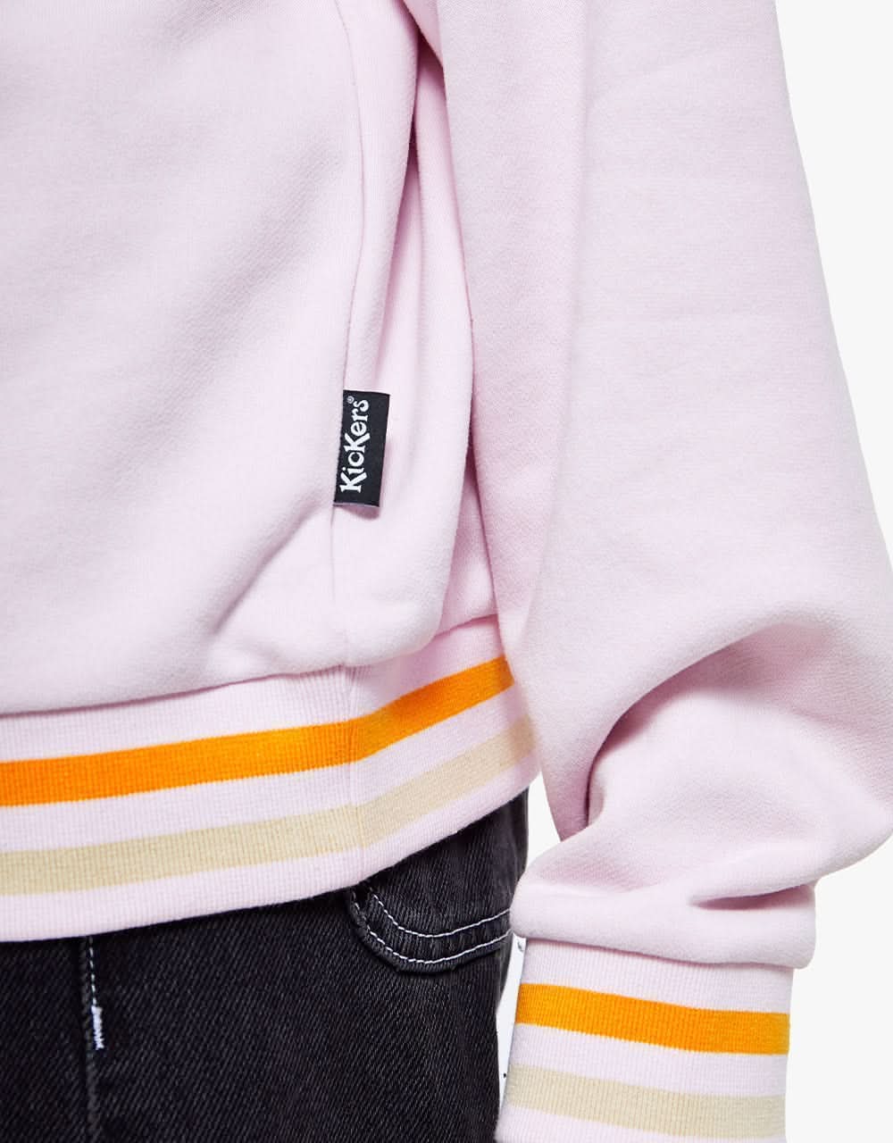 Kickers® Womens Logo Sweatshirt - Pink/Rust