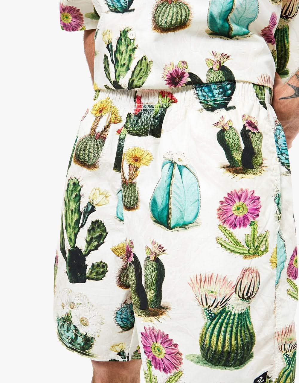 Converse Printed Resort Shorts - Desert Sand Cactus Multi
