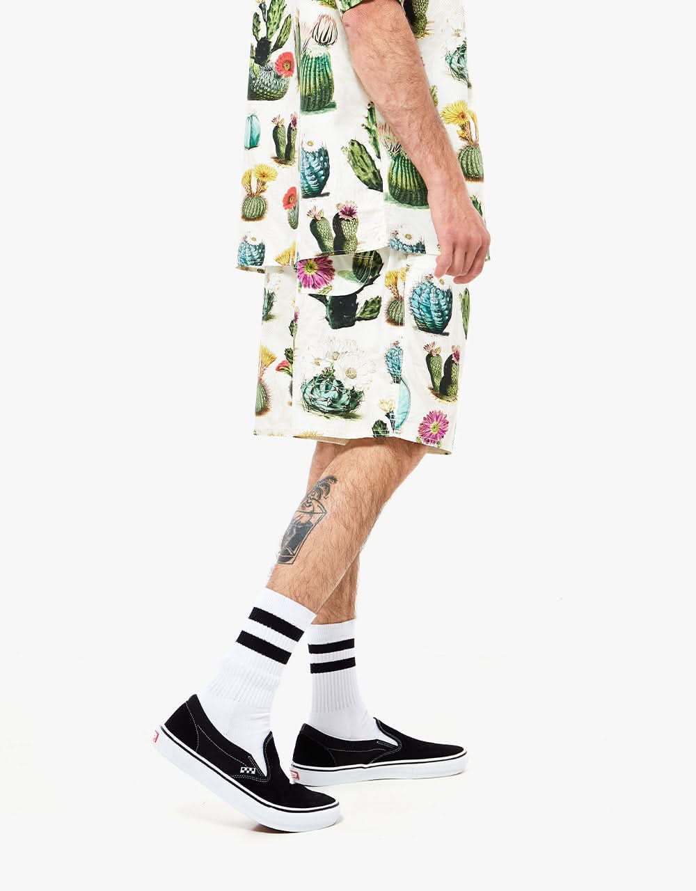 Converse Printed Resort Shorts - Desert Sand Cactus Multi