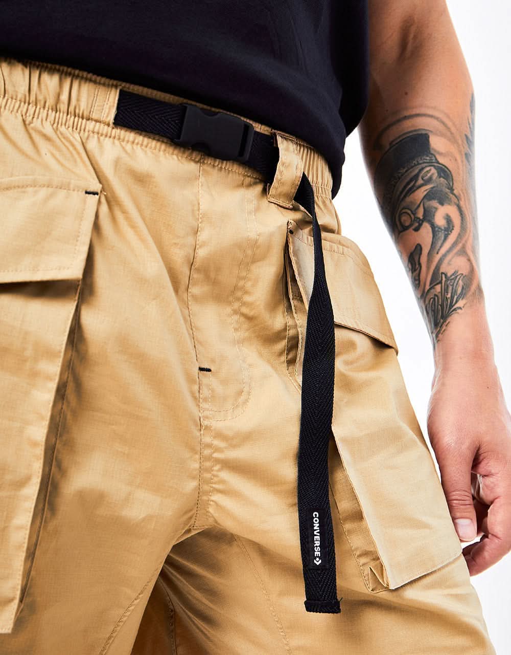 Converse Cargo Trail Shorts - Nomad Khaki