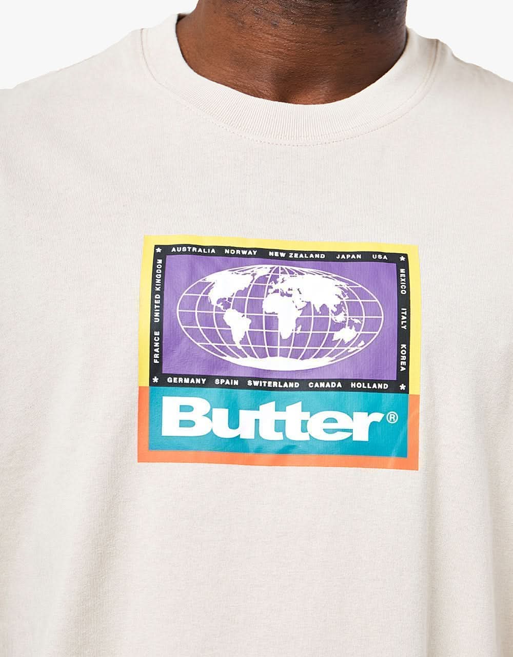 Butter Goods Trek T-Shirt - Sand