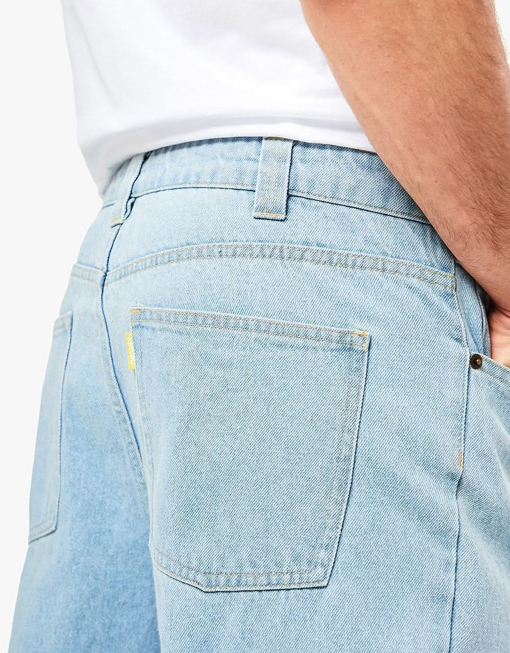 Theories of Atlantis Plaza Jeans - Lightwash Blue