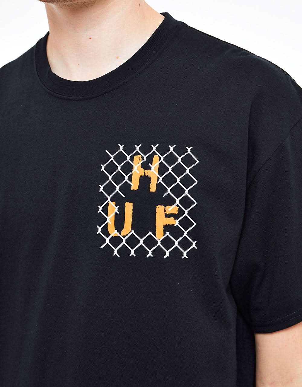 HUF Trespass Triangle T-Shirt - Black