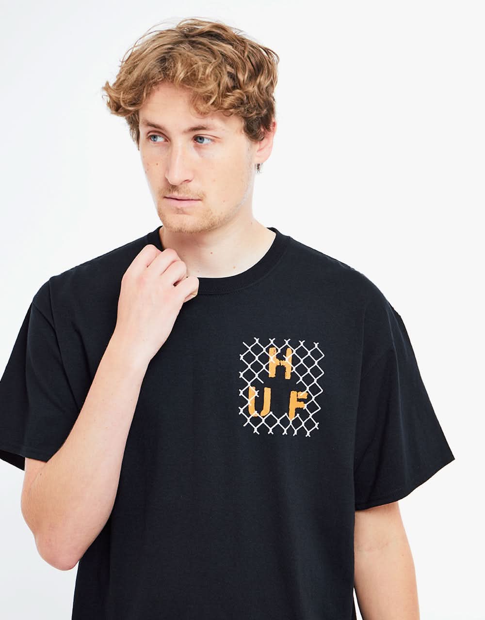 HUF Trespass Triangle T-Shirt - Black